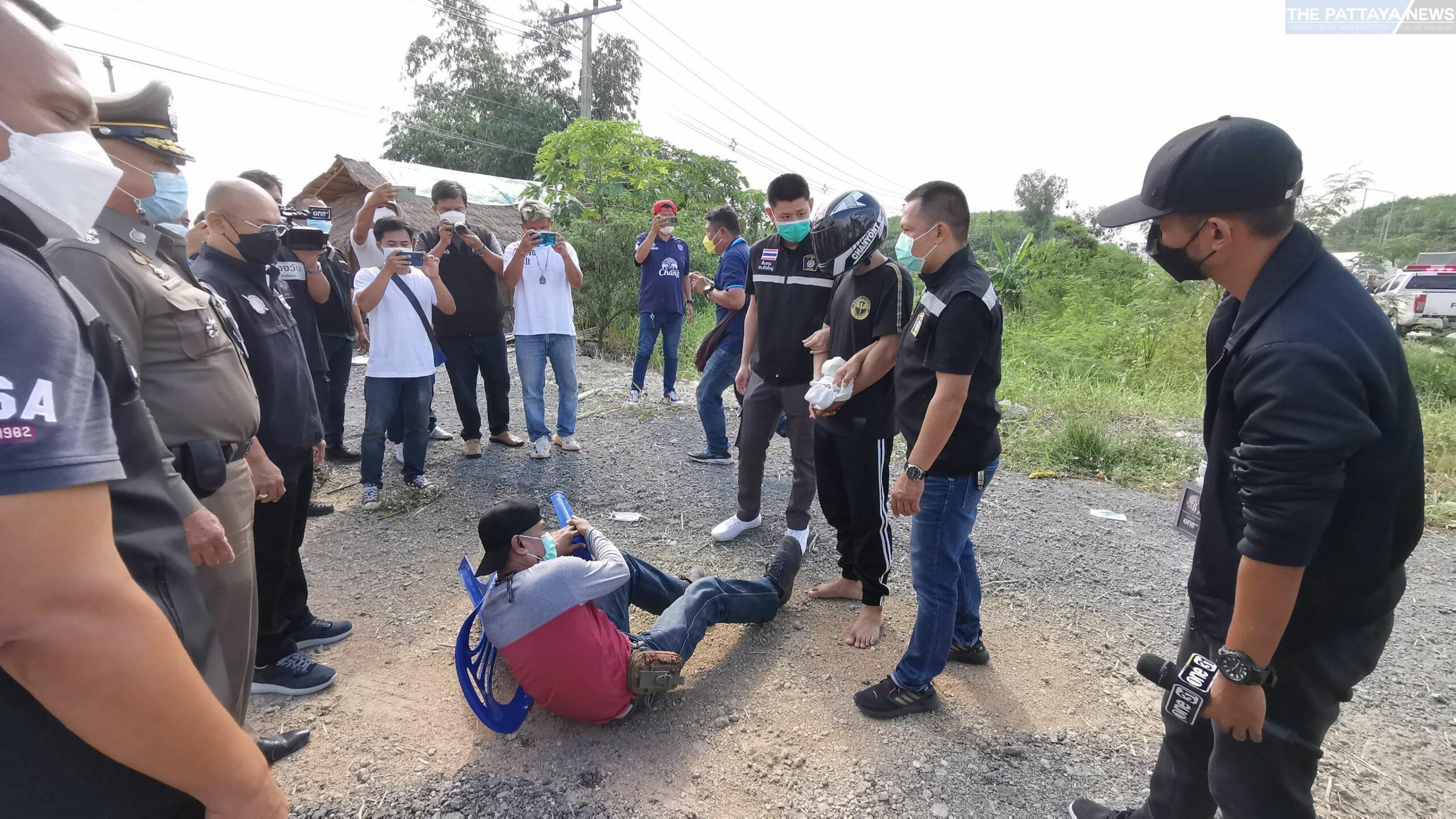 UPDATE: Suspect arrested after robbing a disabled, wheelchair-bound, lottery seller in Pattaya