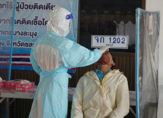 Chonburi announces 644 new and confirmed cases of Covid-19 and one new death