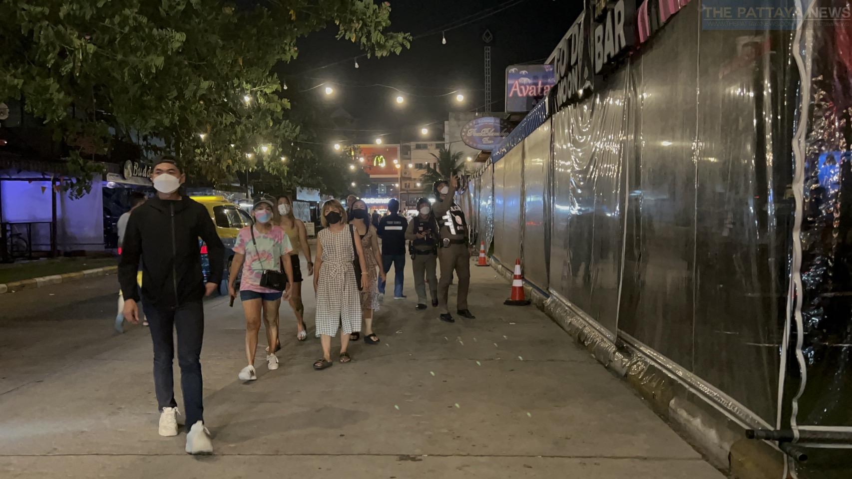 Pattaya police strictly enforce venues open after legal midnight closing times for alcohol serving, Alcohol ban Sunday due to religious holiday this weekend