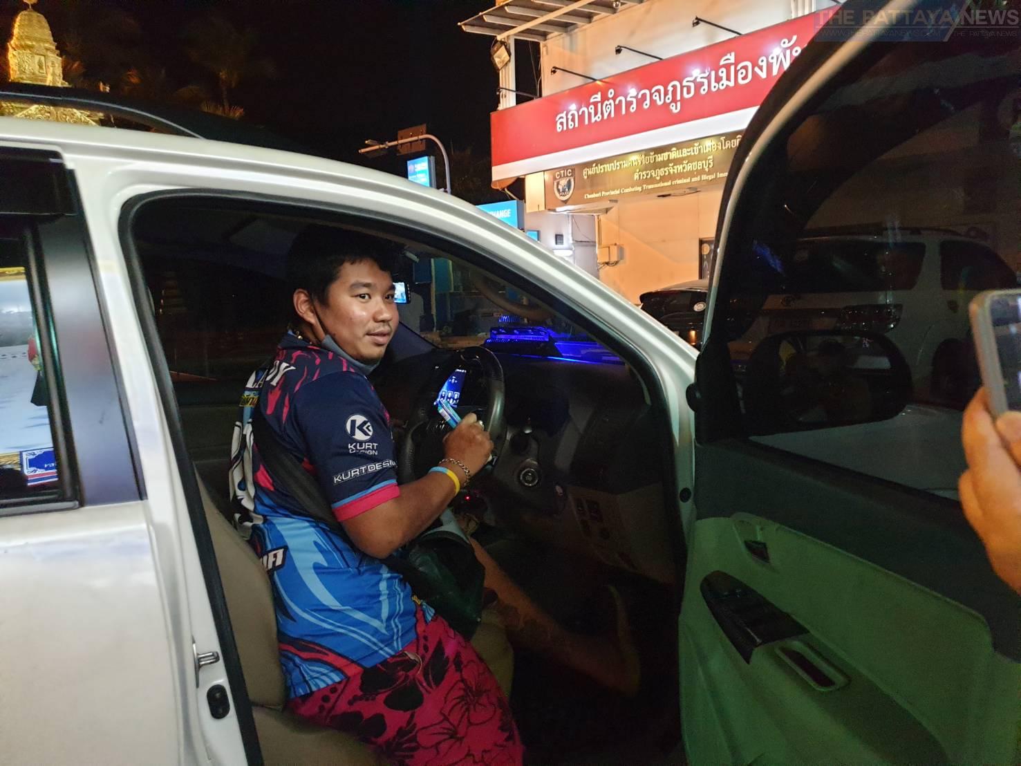 25-year-old driver fined for illegally opening sirens in Pattaya