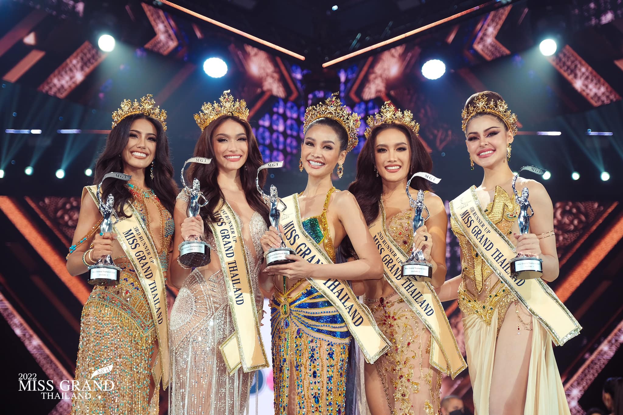 Engfa Waraha crowned as Miss Grand Thailand 2022 at Miss Grand final competition over the weekend