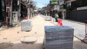 Walking Street road repairs expected to complete by August 2022, say Pattaya City officials