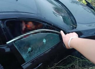 55-year-old female driver shot allegedly by pursuing motorbike riders in Chonburi