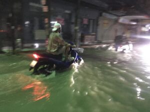 Flooding and damage reported in Pattaya after heavy overnight downpour