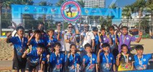 OSMA CR7 Gold defeats KBU FC by 3-1, grasping national beach women’s soccer trophy in Pattaya