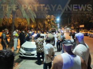 33-year-old Thai woman allegedly suffocated herself with a charcoal brazier inside her sedan and passes away on Pattaya Beach Road