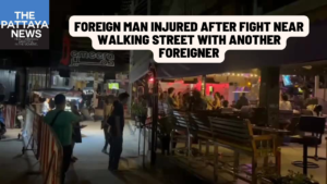 Video: Foreigner reportedly injured with sharp weapon in fight with other foreigner near Walking Street