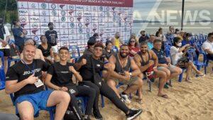 A look at “JJIF World Cup Beach at Pattaya Thailand 2022” Jujitsu contest on Jomtien Beach, yesterday, June 23rd
