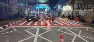 Pattaya locals perplexed by freshly painted zig-zag lines on roads, police claim it helps slow down drivers