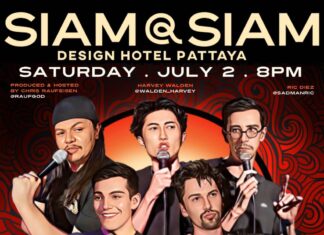 Stand up comedy in English coming to Pattaya this upcoming weekend