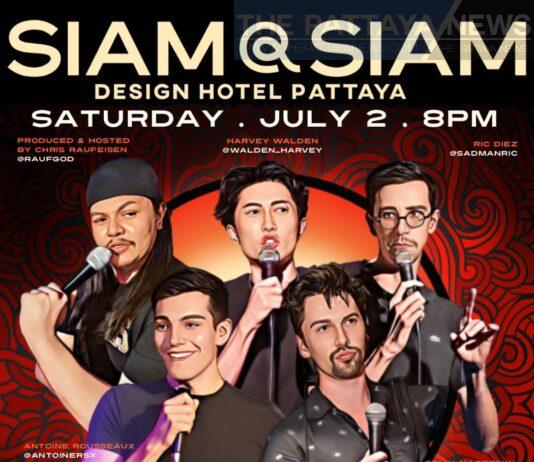 Stand up comedy in English coming to Pattaya this upcoming weekend