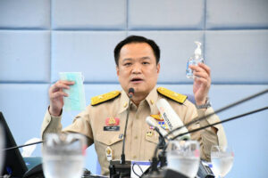 Thailand’s Public Health Minister Anutin recovers from Covid-19 Coronavirus