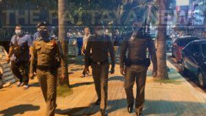 Pattaya police step up overnight Beach Road patrols after multiple reports of thefts from Indian tourists