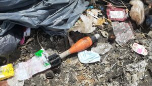 Garbage collectors find mortar grenade in Sri Racha landfill