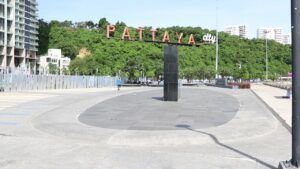 Pattaya locals urge mayor to fix forgotten dancing water fountain at Bali Hai Pier