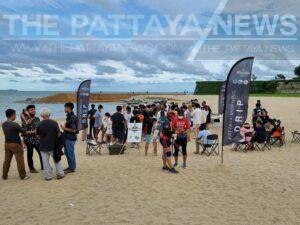 Coffee lovers hold ‘Morning Drip’ on Pattaya Beach, Mayor attends