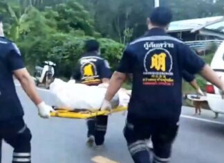 Stepfather allegedly shot dead his 36-year-old son in Chonburi over noise dispute