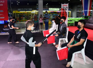 Chonburi Provincial Sports Association holds Samurai Sports Chanbara contest