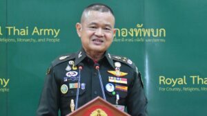 Royal Thai Army Commander and six senior army officers test positive for Covid-19 after returning from Malaysia