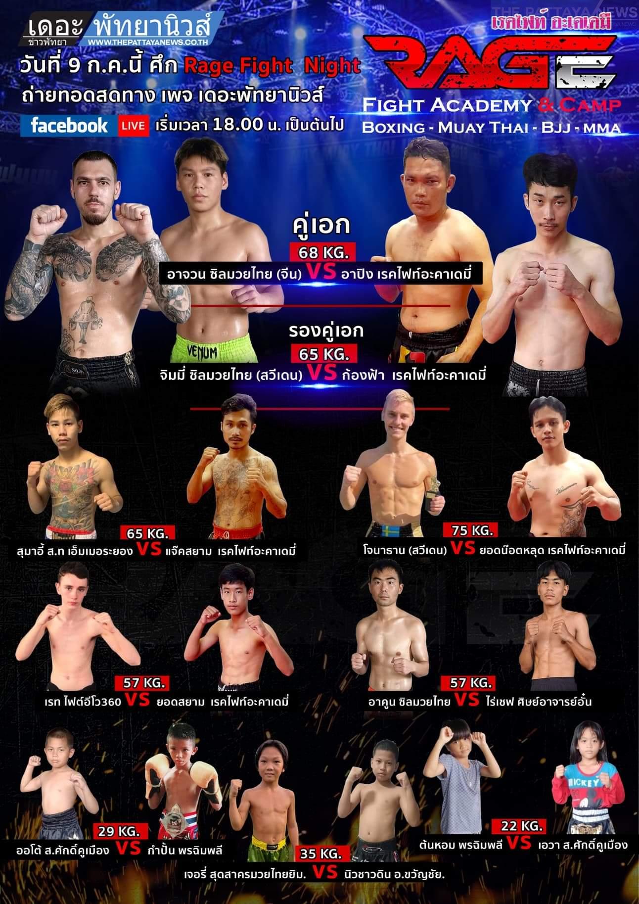 Rage Fight Academy Pattaya – a World Class BJJ, MMA, Muay Thai Training,  Rooms Available at our Fight Camp along with visas - Muay Thai and Martial  Arts - Thailand News, Travel