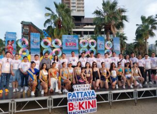 Pattaya International Bikini Beach Run seen as a major success for Pattaya City