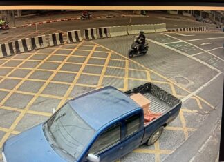 UPDATE: Alleged robber who brazenly robbed woman shopping with young grandson in Pattaya escapes to Sri Racha