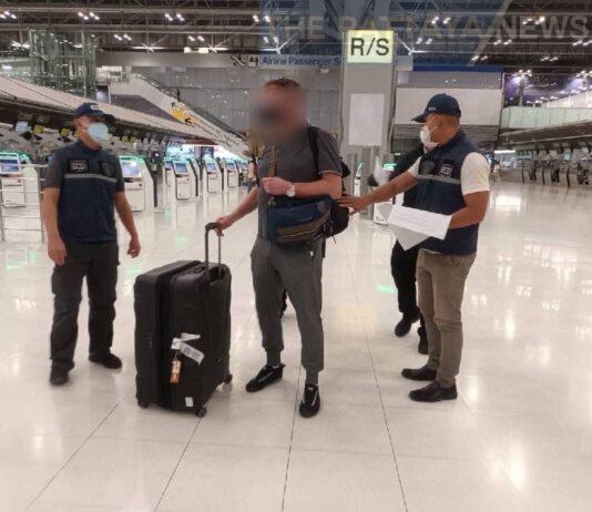 English national, 57, arrested at Suvarnabhumi Airport on Wednesday for allegedly running a securities company without a legal license