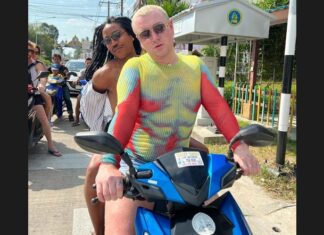 Famous English Singer Sam Smith visits Samui Island