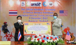 United States Donates CBRN Detection Equipment to Thailand