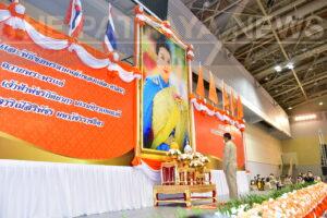 Chonburi officials host merit-making rite for speedy recovery of Her Royal Highness Princess Bajrakitiyabha