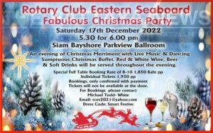 RCES Christmas Party is this week in Pattaya…last chance to book a table!