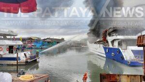 UPDATE: Cost of Phuket ferry fire damage estimated at ten million baht
