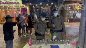 Pattaya Police Resume Inspections of Walking Street Cannabis Booths