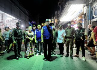 Pattaya Police and Immigration step up overstay checks and safety patrols around Pattaya