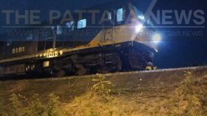 Motorcyclist Dies After Trying to Beat Train in Pattaya
