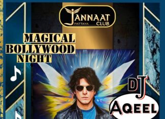 DJ Aqeel opptrer live på Jannaat nattklubb denne fredagen i Pattaya