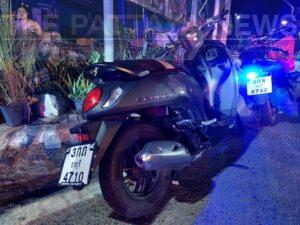 Woman Crashes Her Motorbike and Dies in Pattaya