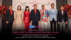 Hong Kong celebrities presented with prestigious Thailand awards