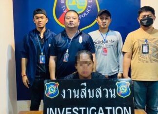 Pattaya Tourist Police Arrest Restaurant Worker for Allegedly Stealing Customer’s Phone