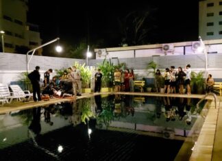 Intoxicated Man Hospitalized After Nearly Drowning in Pattaya Hotel’s Pool