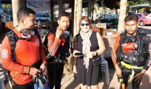 Thai Rescuers Retrieve Phone from Canal for Canadian Tourist