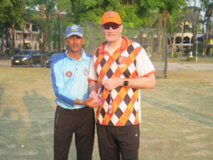Ryan Driver’s 130 Not Out gives Pattaya Cricket Club a win by 1 ball in the final over against Pakistan CC.