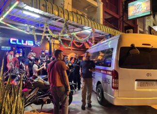 Pattaya Gogo Bar Raided for Alleged Violation of Legal Closing Times and Alleged Human Trafficking