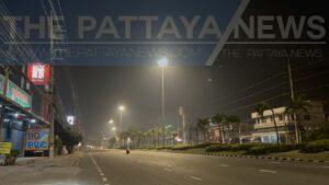 PM2.5 Dust Level in Pattaya Reaches Unhealthy Levels, Mask Recommended say Officials