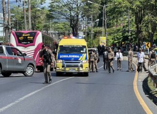 UPDATE: Gunman Who Injured Two People on Phuket Bus Found Dead