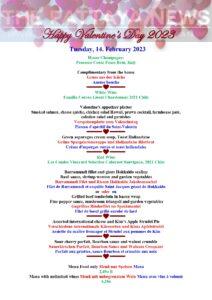 Valentine’s Day Dinner 2023 at Casa Pascal Pattaya, the Perfect Romantic Holiday Dinner
