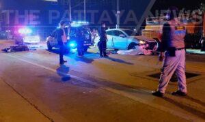 One Person Dead, One Seriously Injured After Three Vehicle Crash in Pattaya