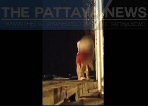 Foreign Couple Caught on Viral Video Allegedly Performing Obscene Acts in Public Near Pattaya Music Festival Stage