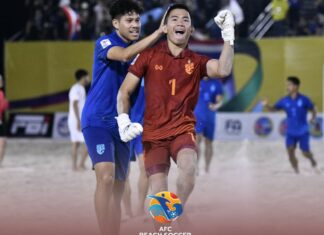 Thailand’s Win Over Afghanistan in AFC Beach Soccer Asian Cup Keeps Hopes for Moving On Alive