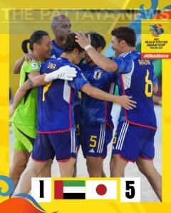 AFC Beach Soccer Asian Cup Final Kicks off on Jomtien Beach Tonight